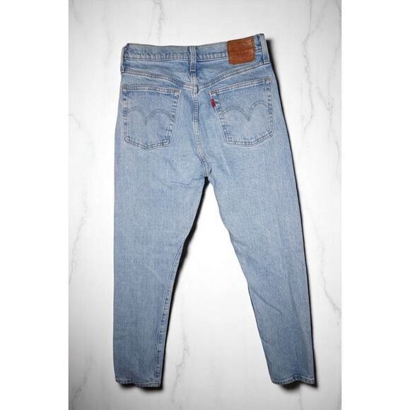 Levi’s Premium 501 Skinny Jeans Button Fly Light Wash | Women’s 26 - Picture 4 of 13